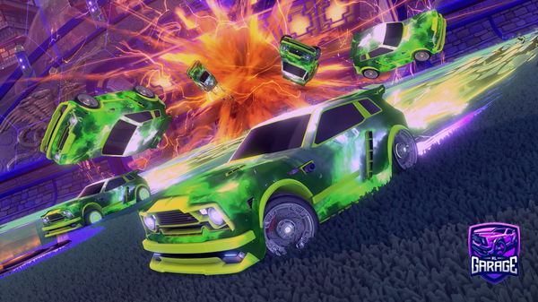 A Rocket League car design from Alz7