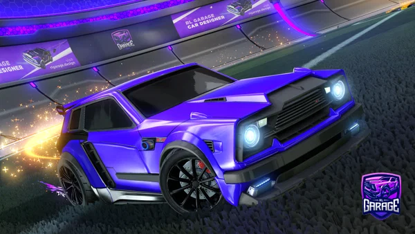 A Rocket League car design from miusy