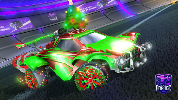 A Rocket League car design from coolj71111