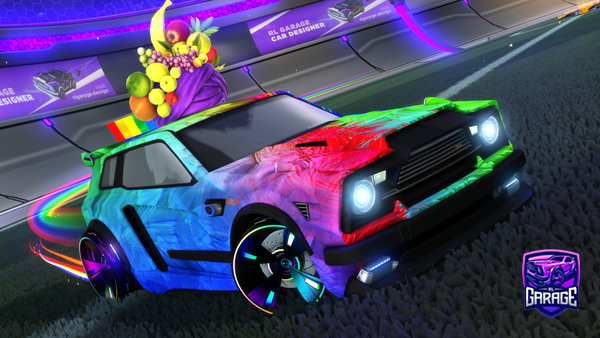 A Rocket League car design from Sandneser