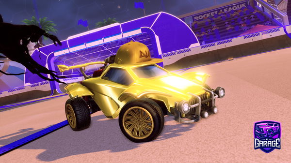 A Rocket League car design from HUMBLE3103