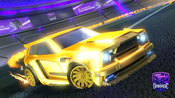A Rocket League car design from toxic-chicken5