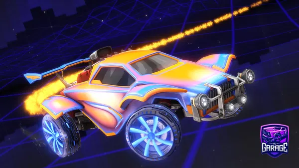 A Rocket League car design from mypsnRiftyJAMES