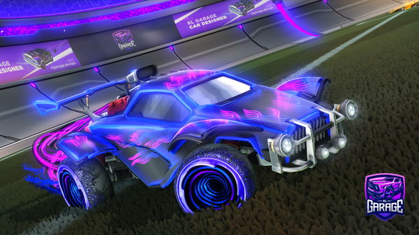 A Rocket League car design from zeropointfusion