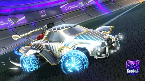 A Rocket League car design from CosmicEclipse274