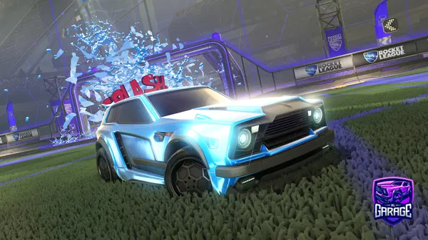A Rocket League car design from bumpstart