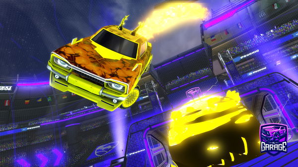 A Rocket League car design from kylemaker