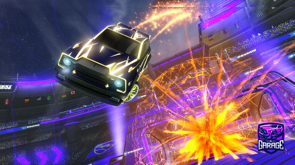 A Rocket League car design from t3ddy_142009