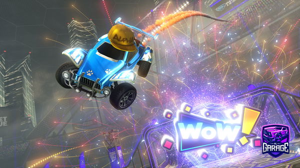 A Rocket League car design from helpmegetoutofplat