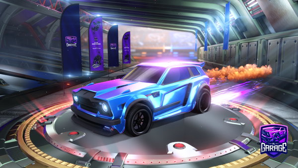 A Rocket League car design from MAMgamesOFF1019
