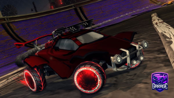 A Rocket League car design from PiGN