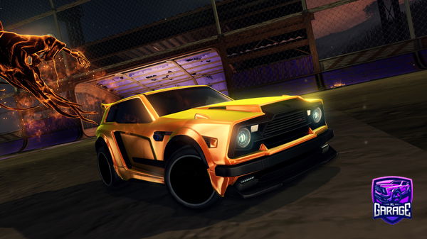 A Rocket League car design from Dominator-Dominus