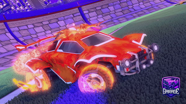 A Rocket League car design from VenaticTech8