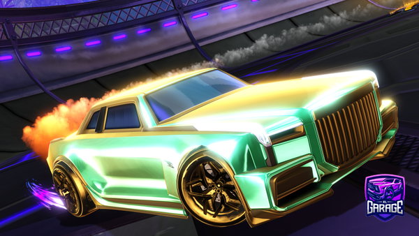 A Rocket League car design from ItzzzNick
