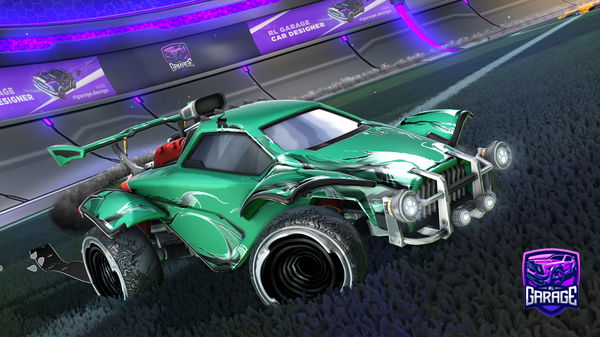 A Rocket League car design from explodingfirefox