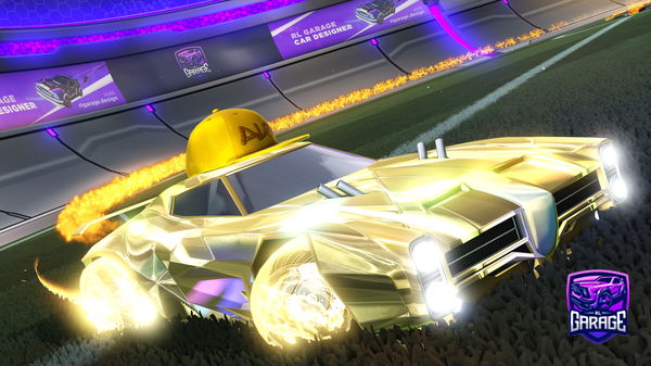 A Rocket League car design from -crxy-