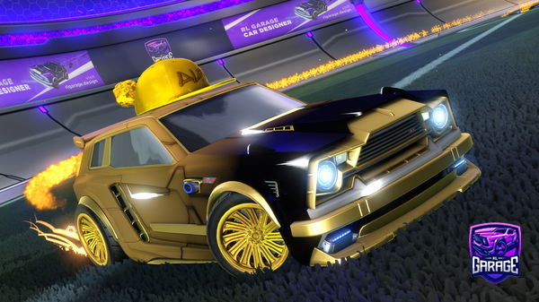 A Rocket League car design from LittlePrisoners