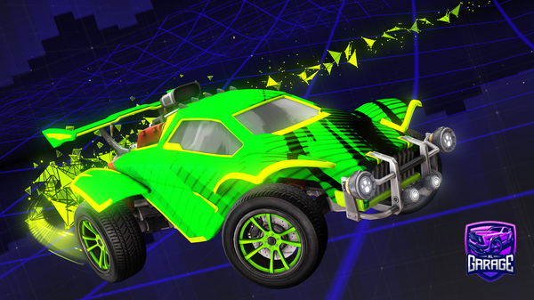 A Rocket League car design from Faze_MeEeEeE