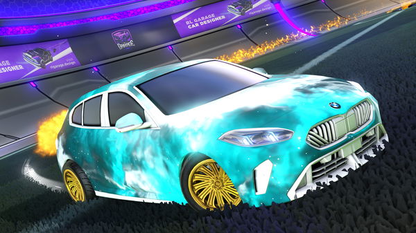 A Rocket League car design from CubicCircle