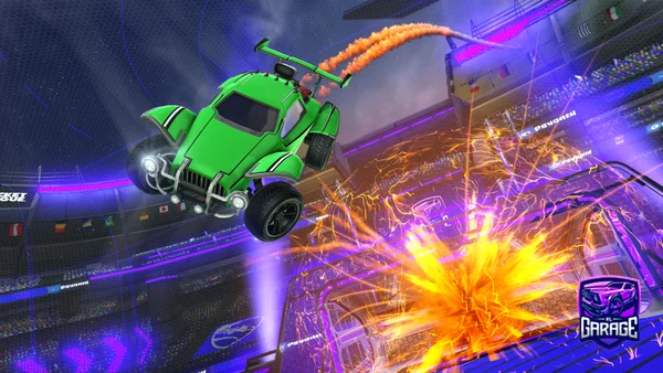 A Rocket League car design from stocktanebestoctane