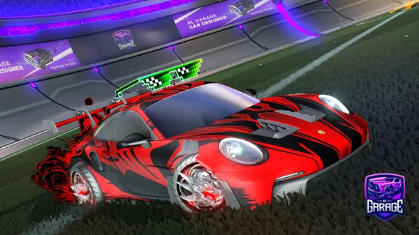 A Rocket League car design from Moon_Falcon