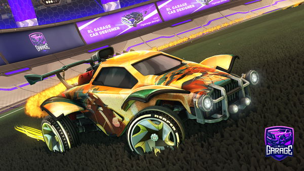 A Rocket League car design from VeNxM_42