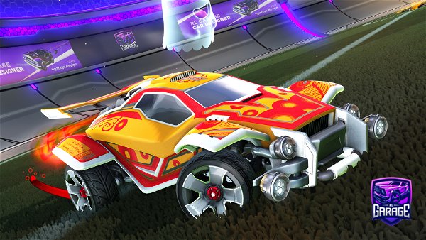 A Rocket League car design from TensiveZexal