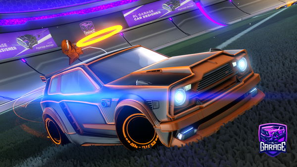 A Rocket League car design from WakTasticYT