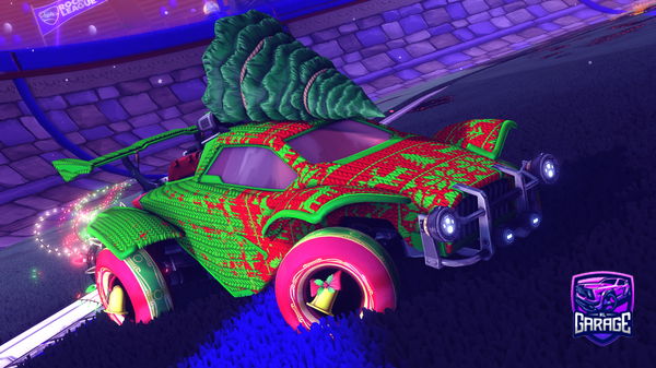 A Rocket League car design from Sylver_Kid