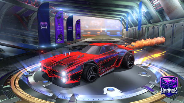 A Rocket League car design from bodox13