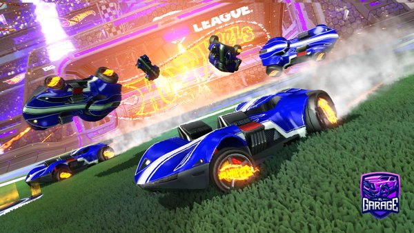 A Rocket League car design from dubbliuz