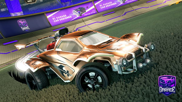 A Rocket League car design from Beefsnekky