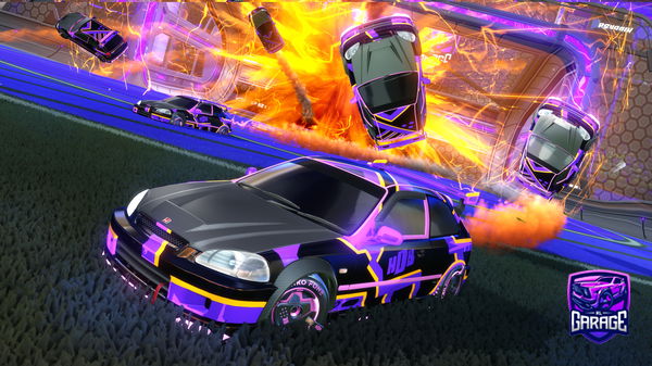 A Rocket League car design from vegardo