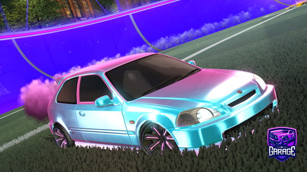 A Rocket League car design from Polka
