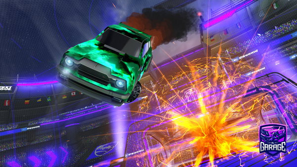 A Rocket League car design from virchowtriad