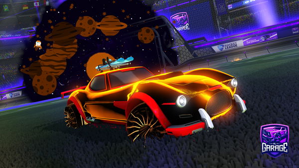 A Rocket League car design from NamiYxikatUwU