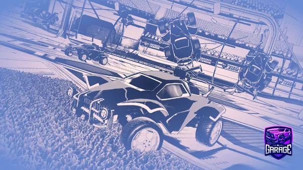 A Rocket League car design from fantajoni