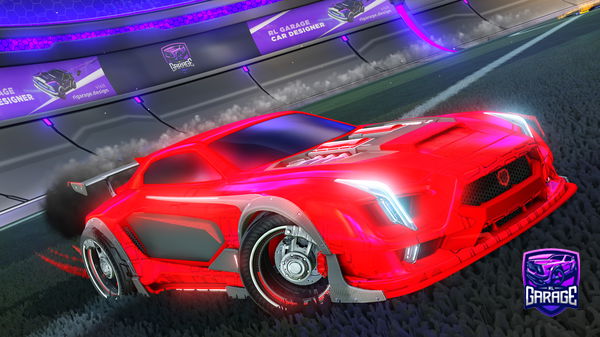 A Rocket League car design from Vortex96