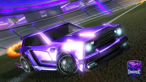 A Rocket League car design from OJ2123