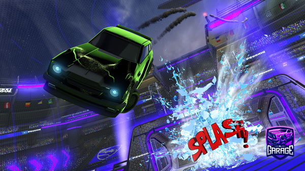 A Rocket League car design from lolbolpower