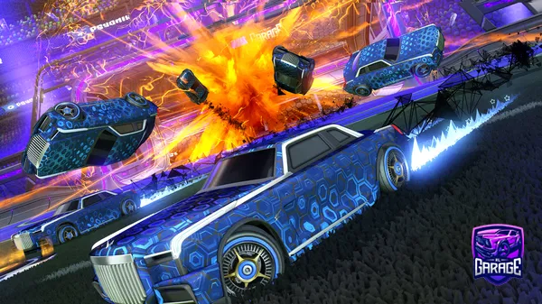 A Rocket League car design from Lindlam103