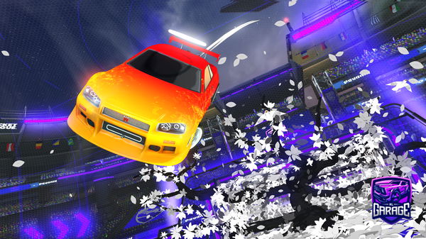 A Rocket League car design from Speed-Yousef