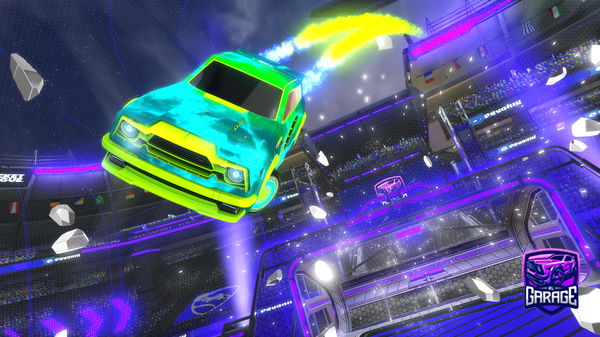 A Rocket League car design from ItzzRyan_XP