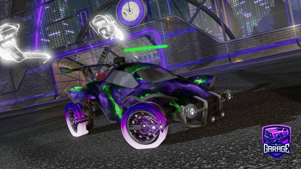 A Rocket League car design from mc2broke
