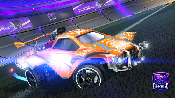 A Rocket League car design from MrUnicorn888