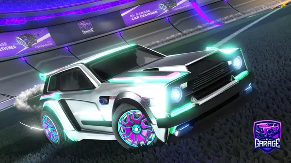 A Rocket League car design from Lunqd