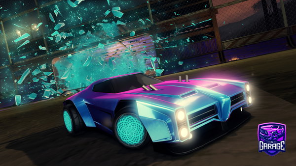 A Rocket League car design from Trackhawck