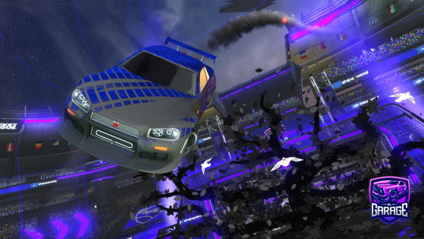 A Rocket League car design from moon15mm