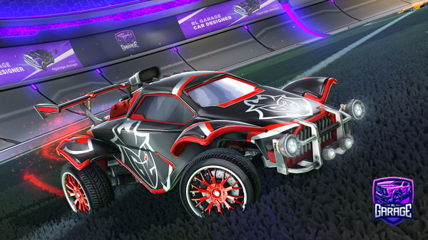 A Rocket League car design from PugGamerPro8739
