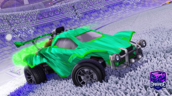 A Rocket League car design from TripleSider